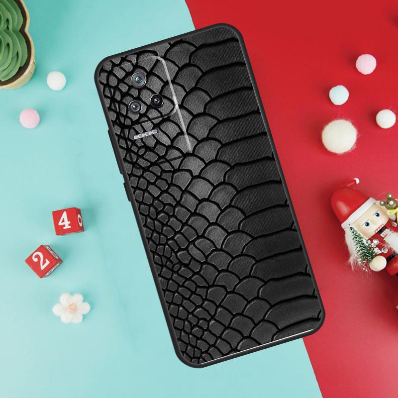 Snake Skin Texture Funda For Xiaomi 17 Pro Max 14 15 Ultra 13T 14T 15T Pro POCO F7 F5 F6 X3 X5 X6 X7 Pro Case