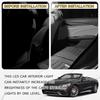 24PCS LED Interior Lights, Interior Dome Light Set T10 31 Mm 42 Mm Replaceme Red