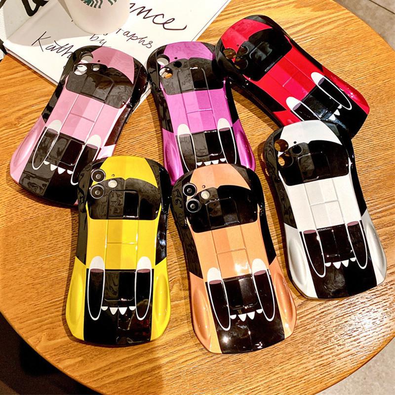 Cool and fashionable for iphone17Promax mobile phone case, supercar, Apple 16 anti-drop soft case 15 personality