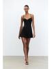 2025 Women's Spicy Girl Backless Slimming Sleeveless Short Dress, European & American Style