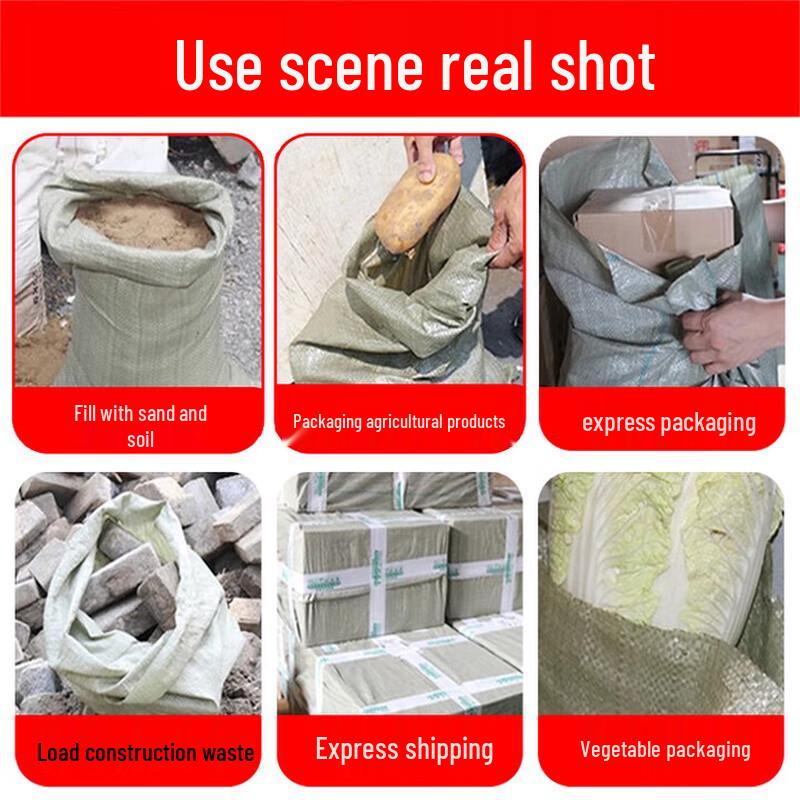 Heavy-Duty Woven Polypropylene Bags