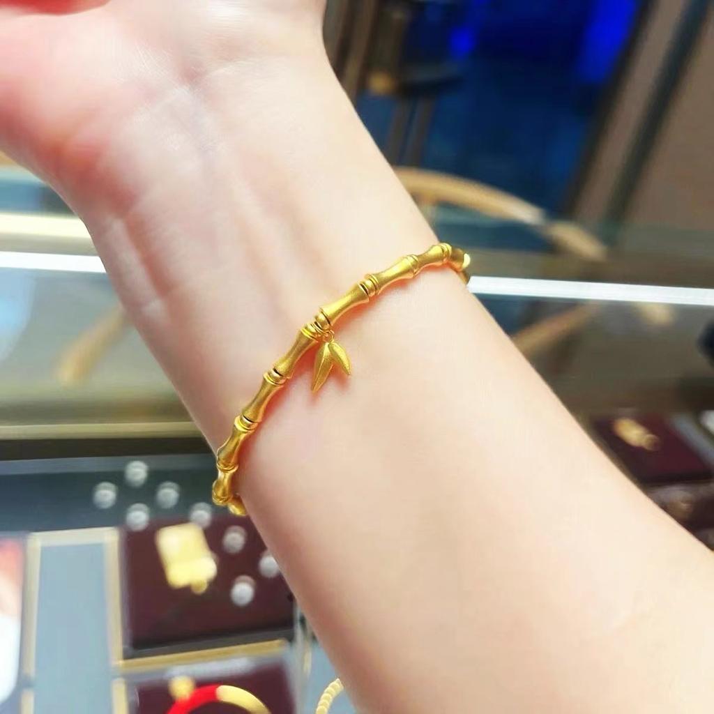 The Wind Rises Every Bamboo Bracelet Weekly Inheritance Bamboo Festival Two Generations Bracelet Women'S Vintage Hand Jewelry