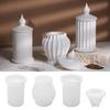 Resins Jar Molds Resins Lid Molds for Making Candlestick Candle Stand