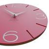 CalleaDesign SMILE Wall Clock Fuchsia Aluminum
