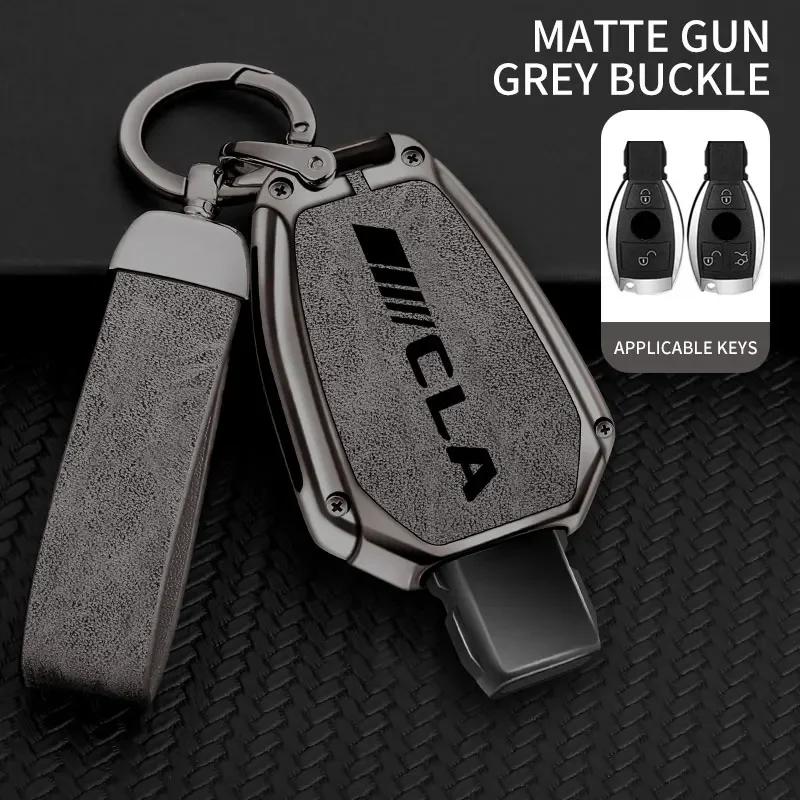 

Чехол для автомобильного ключа из цинкового сплава для Mercedes Benz CLA200 CLA260 CLA220 Защитный чехол для пульта дистанционного управления для Mercedes Benz CLA