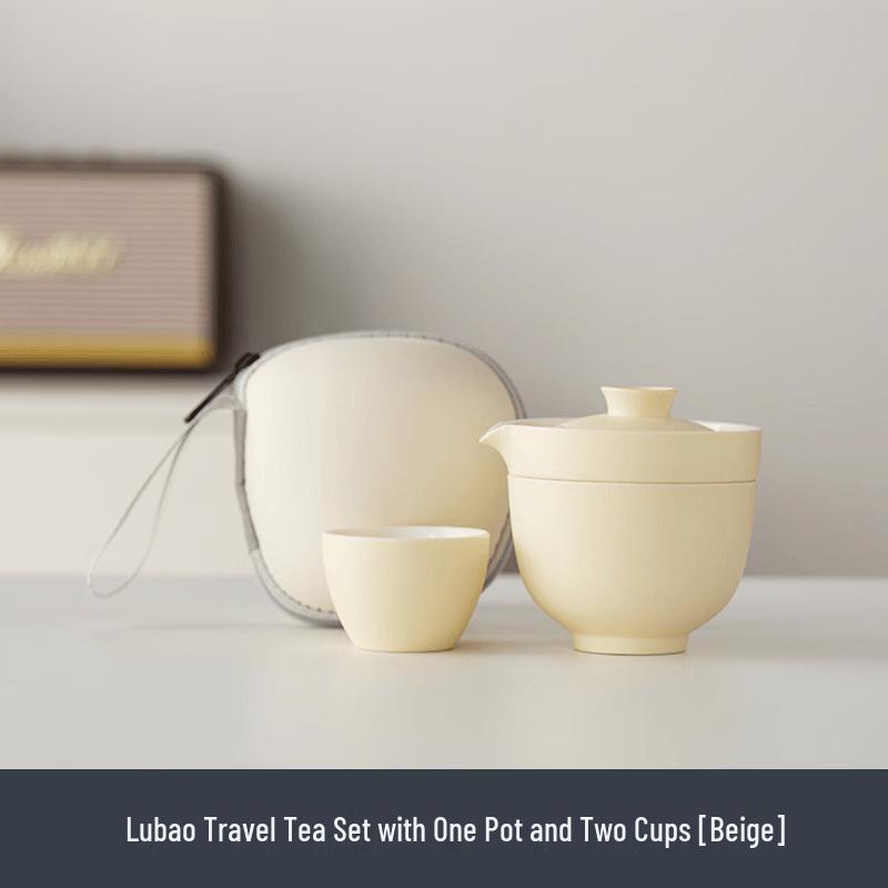 Portable Gradient Ceramic Tea Set