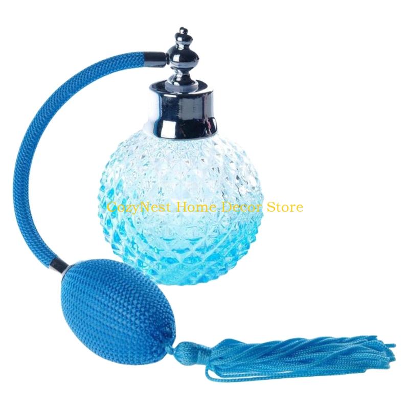 92MF Heatproof Glass Cocktail Atomizing Bottle Heat Resistant Mist Sprayer Tassels Atomizer Professional Bartending Equipment