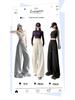 Women's American-Style Wide-Leg High Waist Sweatpants: Tummy Control, Loose Fit, Casual, Floor-Length for Spring & Autumn