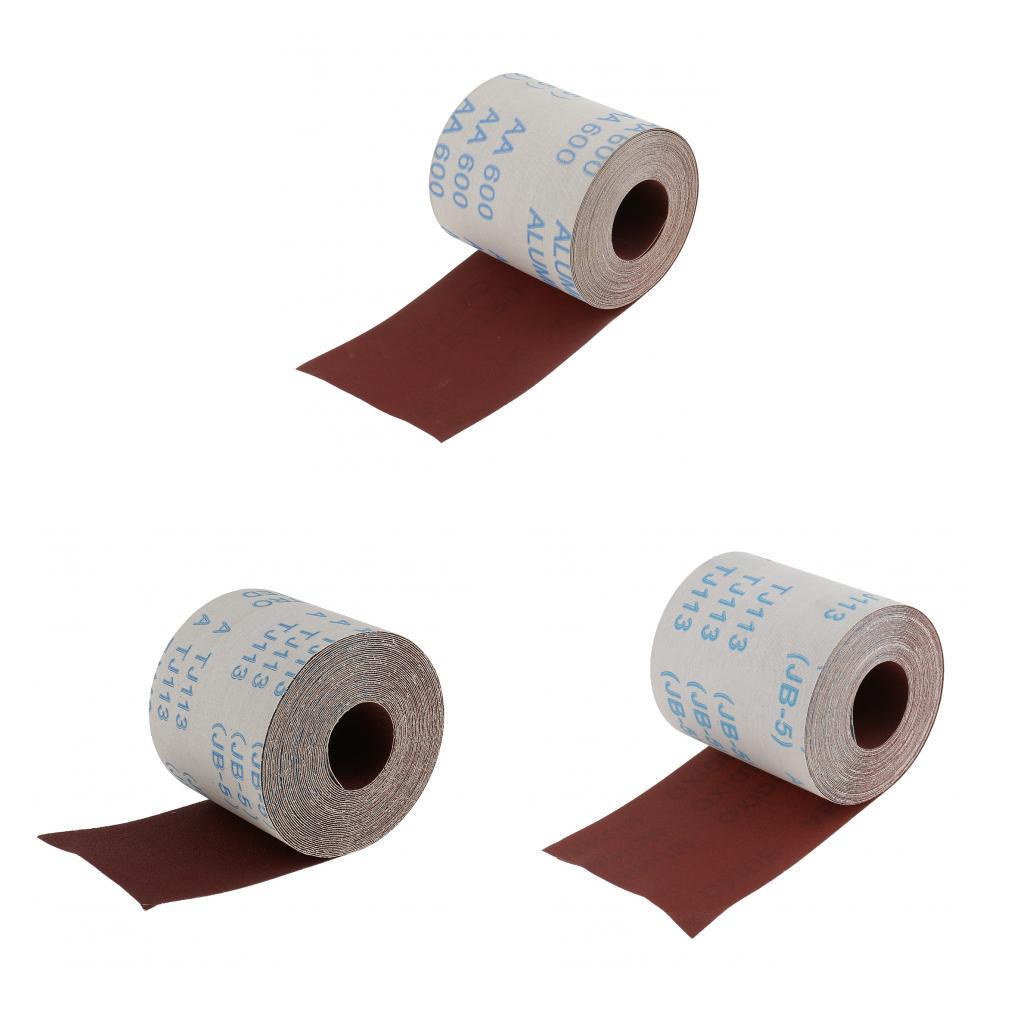 Buy 10 Meters Abrasive Cloth Emery Roll 320 Grits+120 Grit at