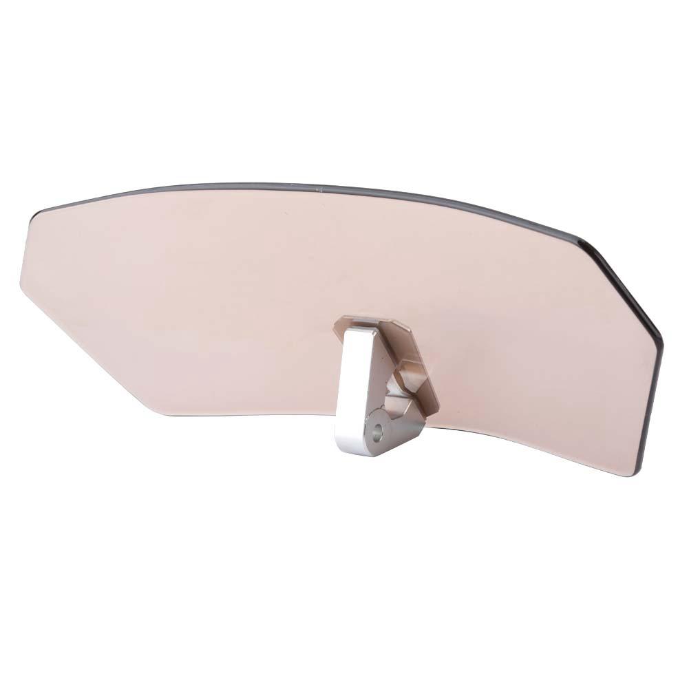 Univerzální nastavitelný motocyklový větrný štítek deflektor větru (Tawny)