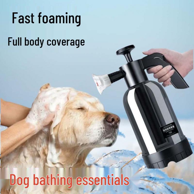 Rapid Foaming Pet Bath Spray for Dogs & Cats