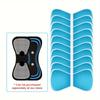 Gel Pads for Neck & Body Massager, Non-Powered Replacement Gel Sheets, Comfortable Back Massage Device Patches, Durable & Reusable, for Home Spa