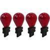 4-Pack Red 3157 Bright Light Bulbs Car Auto Signal Turn Backup S8 Miniature Lamp 3157NALL 3757ALL