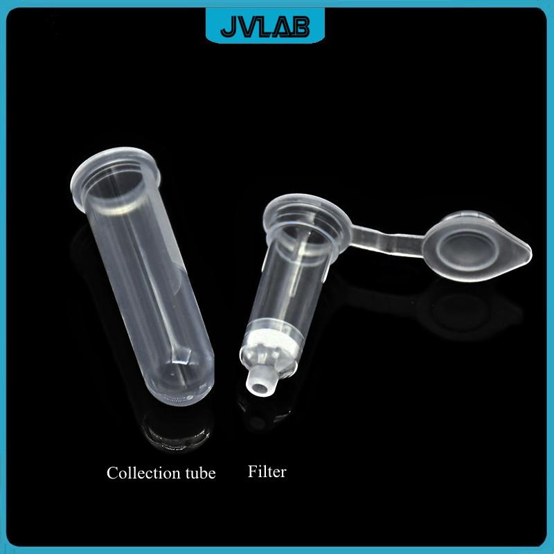 DNA RNA Separator Column Plasmid Miniprep Spin Column DNA/RNA Purification Column Silica Membrane Plastic Clear Collection Tube
