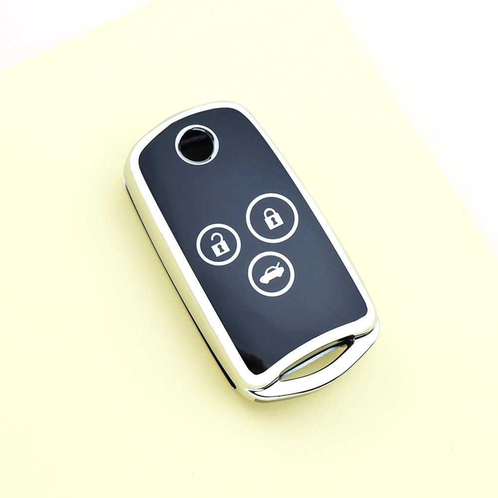 Auto Shell For Honda Hrv Jazz Odyssey Civic Fit Accord Crv Tpu Car Flip Key Case Cover 2 3 Buttons For Acura Tl Tsx Zdx Rsx Crz