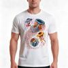 Ernst Haeckel Discomedusae Tshirt Summer Casual Cotton Tee Oversized Streetwear Tops Vintage Graphic Print 100 Cotton