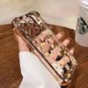 Case For RENO 15F 15 Pro 5G 14F 13F 11F 12F 14 13 11 12 10 Pro Plating Daisy Flowers Shockproof Soft Transparent Cover