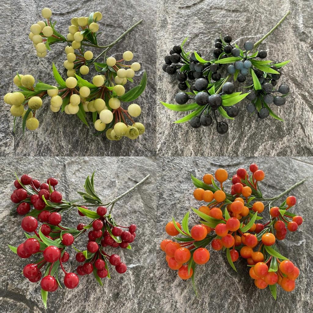 Red Style Chinese Prosperity Fruit For Home Office Living Decoration Room