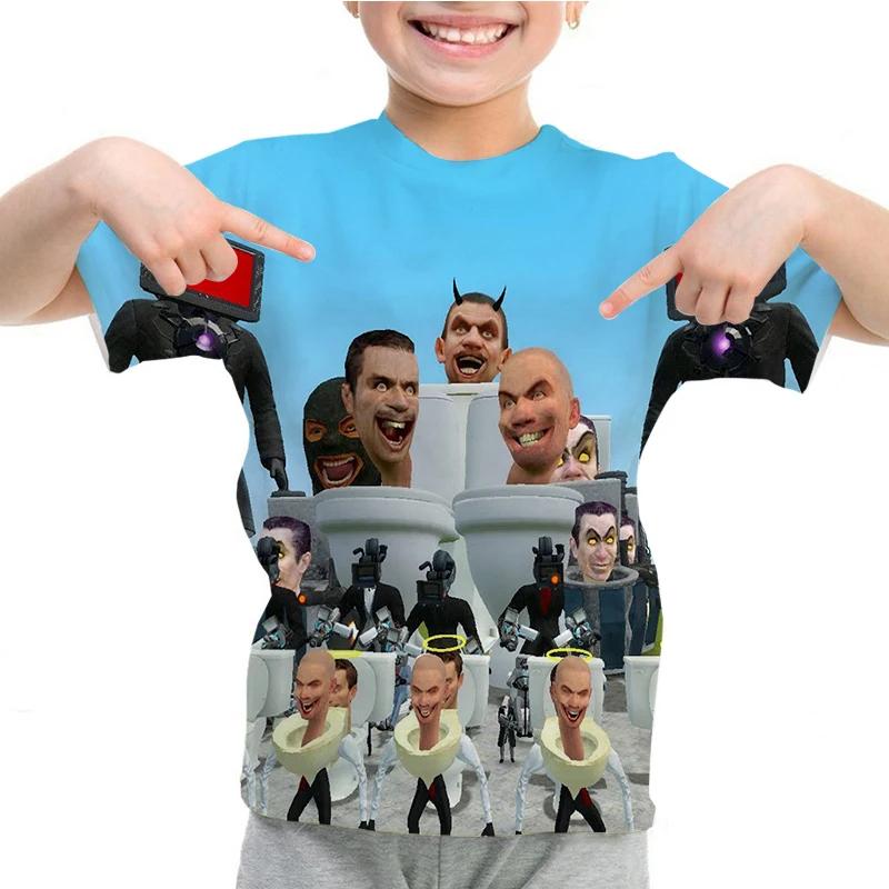 Забавная футболка Skibidi Toilet — фото 4