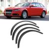 4pcs Flexible Fender Flares Wide Wheel Arches Splatter Guards Matte Black Universal Car Parts