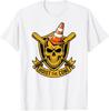 Pirates Hoist The Cone TShirt Y2k Skeleton Gothic Graphic Unisex Clothing Summer Fashion Short Sleeve Saying Tee Cool Novelty Gift