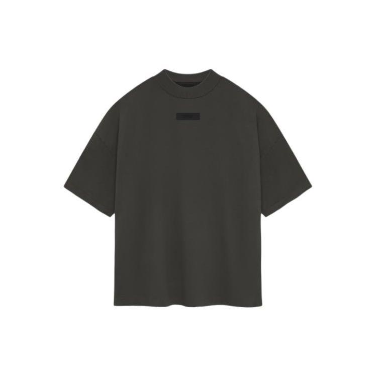 Fear of God Essentials Kortarmet T-skjorte Ink Herre Topper Svart 125SP244190F