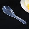 Disposable Plastic Spoons, 500-Pack