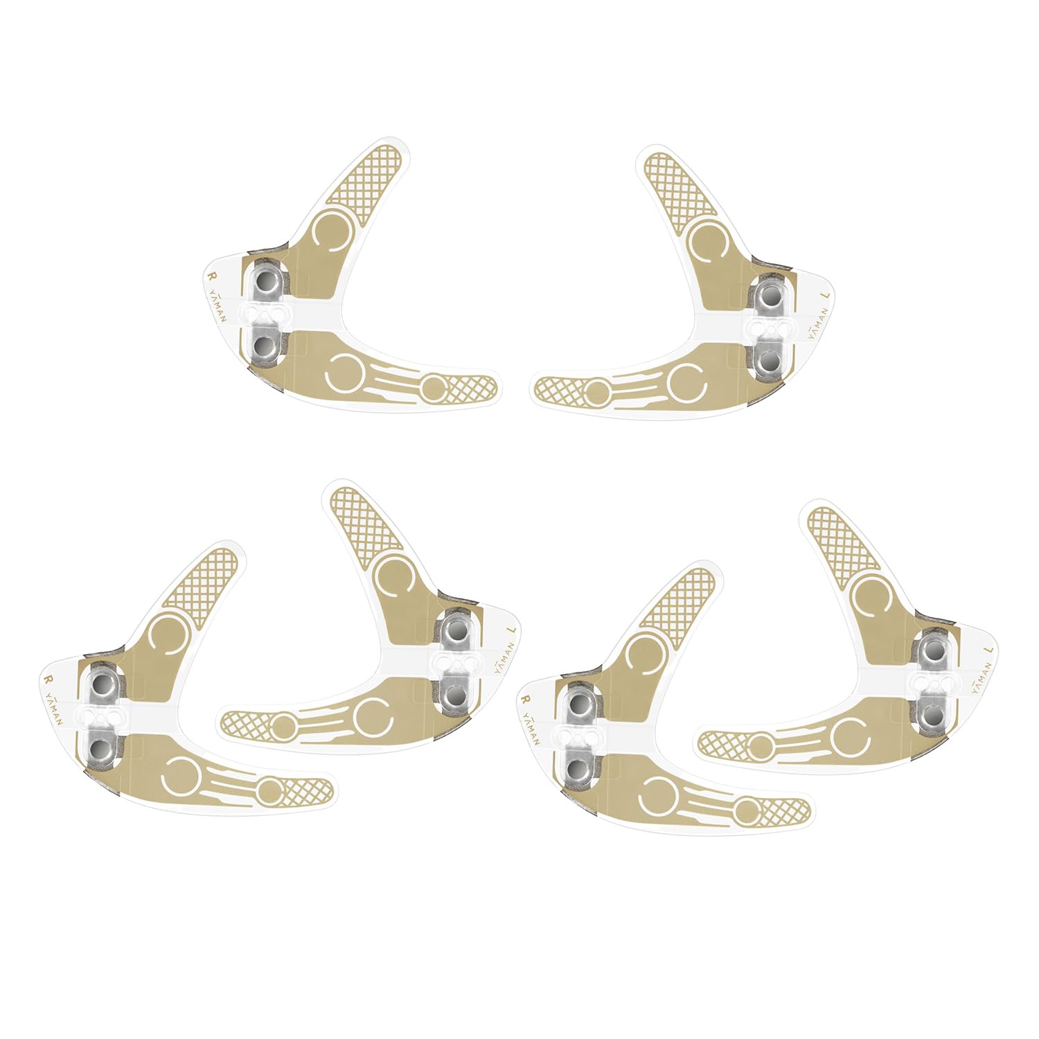 Design Lift More Facial Massager with Stretch Fit Eye Sheets 1 month YJMZ0M1 Ya-Man (3 sets, supply) золотой