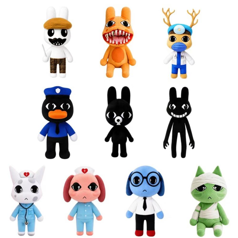 Animal Hospital Plush Toy Horror Game Animal Hospital Anomaly Cat Dog Penguin Bunny Animal Hospital Accessories Birthday Gift