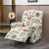 Recliner Chair Covers 4-Pieces Flexible Reclining Chair Protector Gentle Reclining Chair Furniture Cover Sofa Shield With Flexible Bottom