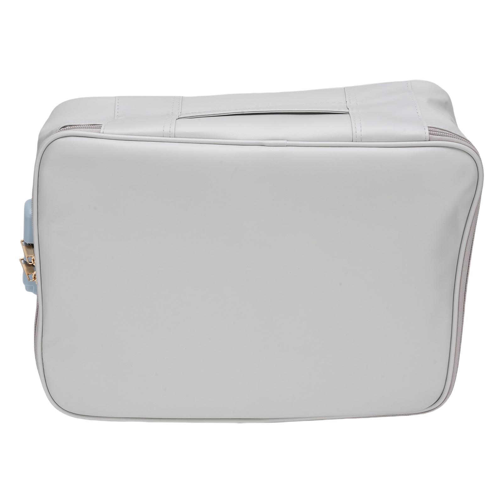 

Коробка для хранения документов с замком Портативная для путешествий Важные документы Сертификаты Сейф Органайзер для файлов