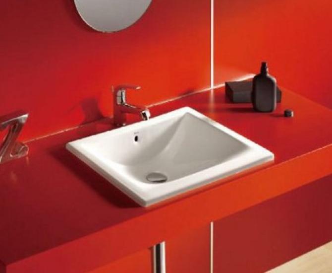 

SANEI without faucet mounting Roca White with overflow 4L [Washbasin hole] Capacity SR327114-W белый