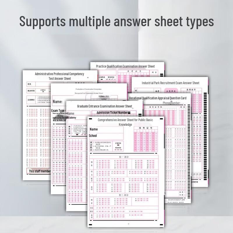 Answer Sheet Grading Scanner CN plug (adapter included)