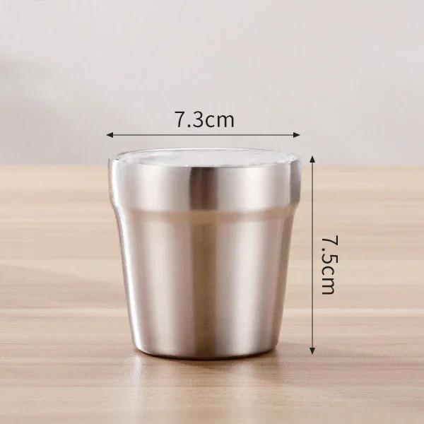 Błyszcząca Powierzchnia Kufle do Piwa Podwójna Ścianka Stal Nierdzewna Kubek do Wody Kawa Herbata Ochrona przed Oparzeniami Kubek na Imprezę Naczynia do Picia Personalizacja Logo