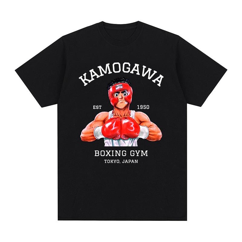 

Retro Hajime No Ippo sport anime Tee Unisex Short Sleeve Shirt S-5XL Unisex T-Shirt M