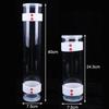 Magnetic Transparent Shuttlecocks Storage Tube Adjustable Shoulder Strap Weather Resistant Suitable for All Season Badminton Outdoor Games