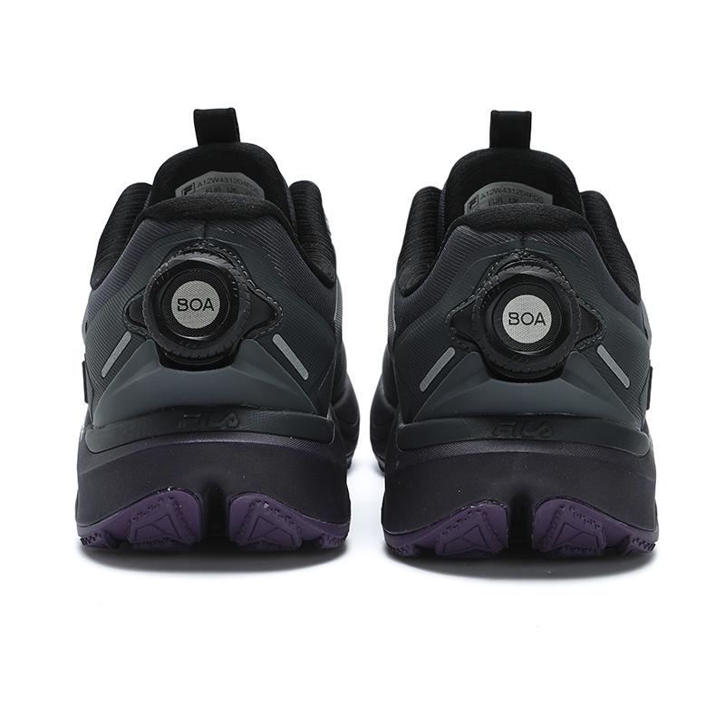 FILA Boa Wolf 2+ Outdoor Functional Shoes Women Sneakers Shadow-Black Gray A12W431204FDS