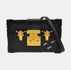 [Pre-Owned] Petite Malle Chain Scarf Bag With Detachable Adjustable Shoulder Strap Epi Leather Hard Case Clutch Crossbody Shoulder Bag - Good #J0EQ2Z
