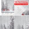 Modern Flat Printing Festive Forest Pattern Curtains Versatile Polyester Fabric Decorations Use Bedroom Set Of 2 Made Decor
