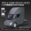 1:24  Roadster Semi Cyber Truck Pickup Car Model Alloy Toy Car Model Children Toy Car Simulation Model Boy