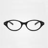 Vintage Oval Glasses for Women Anti Blue Light Retro Korean Style Female Decorative Eyewear