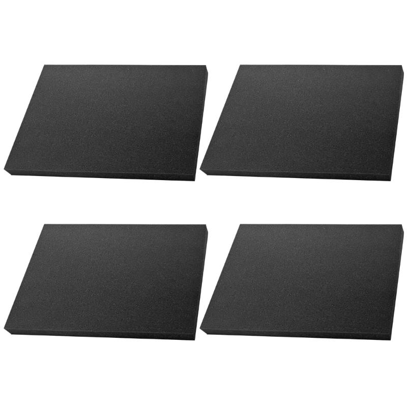4Pcs Polyurethane Foam Padding 16x12inch High Resilience Shockproof Sheets For Secure Item Protection
