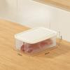 Cream-style Refrigerator Preservation Box Kitchen Food Freezing Sealed Preservation Box Food-grade Plastic Storage Box