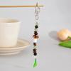 Y2K Sweet Strawberry Keychain Tassel Phone Strap Keyring Key Holder Girly Bag Hanging Decoration Key Accessories