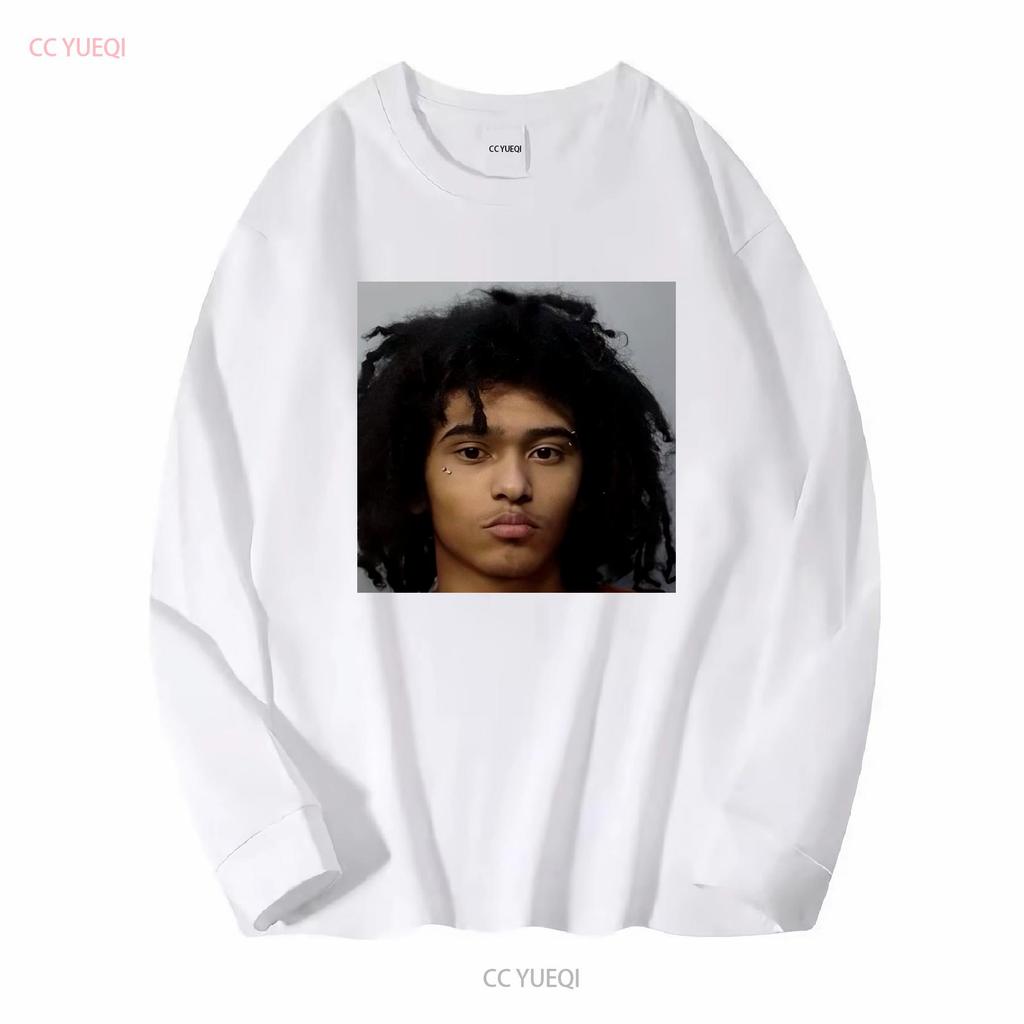 Jaydes Mugshot T Shirt Underground Rap Evvls Minimalist For Fans Jayden Yen Dumont long or short sleeves vintage Washed