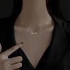 Creative Rhinestone Cat Fish Necklace: Sweet, Versatile Clavicle Chain for Women