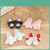 Papuci Kuromi My Melody din pluș moale, unisex, pentru confort suprem