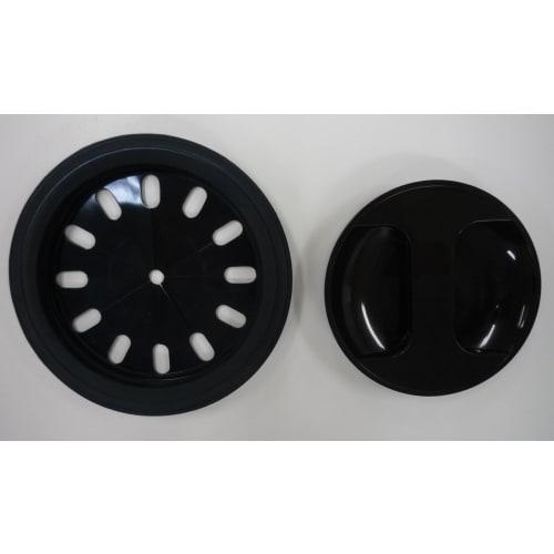 SANEI PH63-9S Sink Drain Plug Lid Set, Fits 3 Sizes, Cuttable to Diameters of 134, 145, and 150 mm