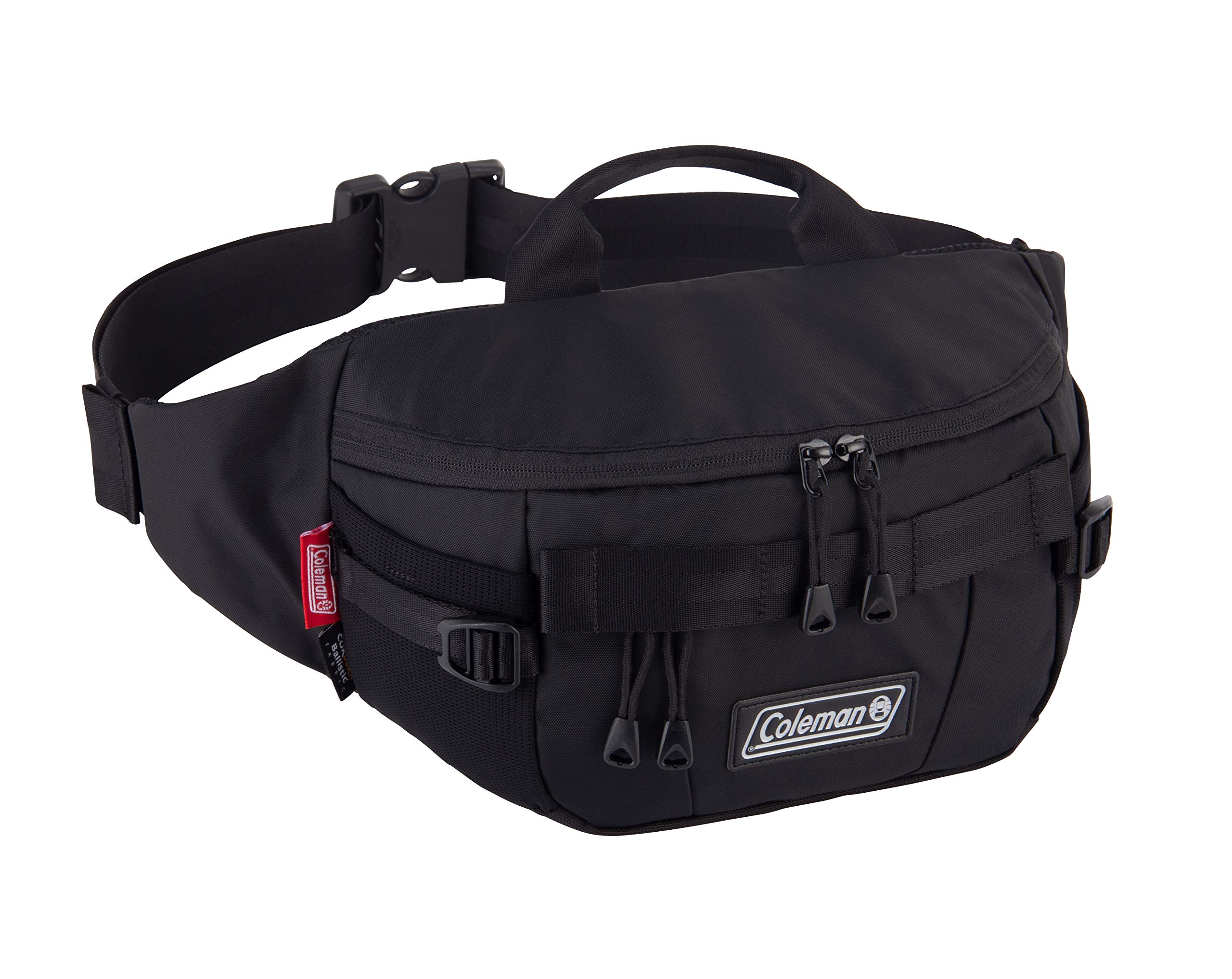 

Coleman Esria Waist Bag Unisex Waist Bag Shoulder Bag Sling Bag Water Repellent Men s Women s 4.5L чорний