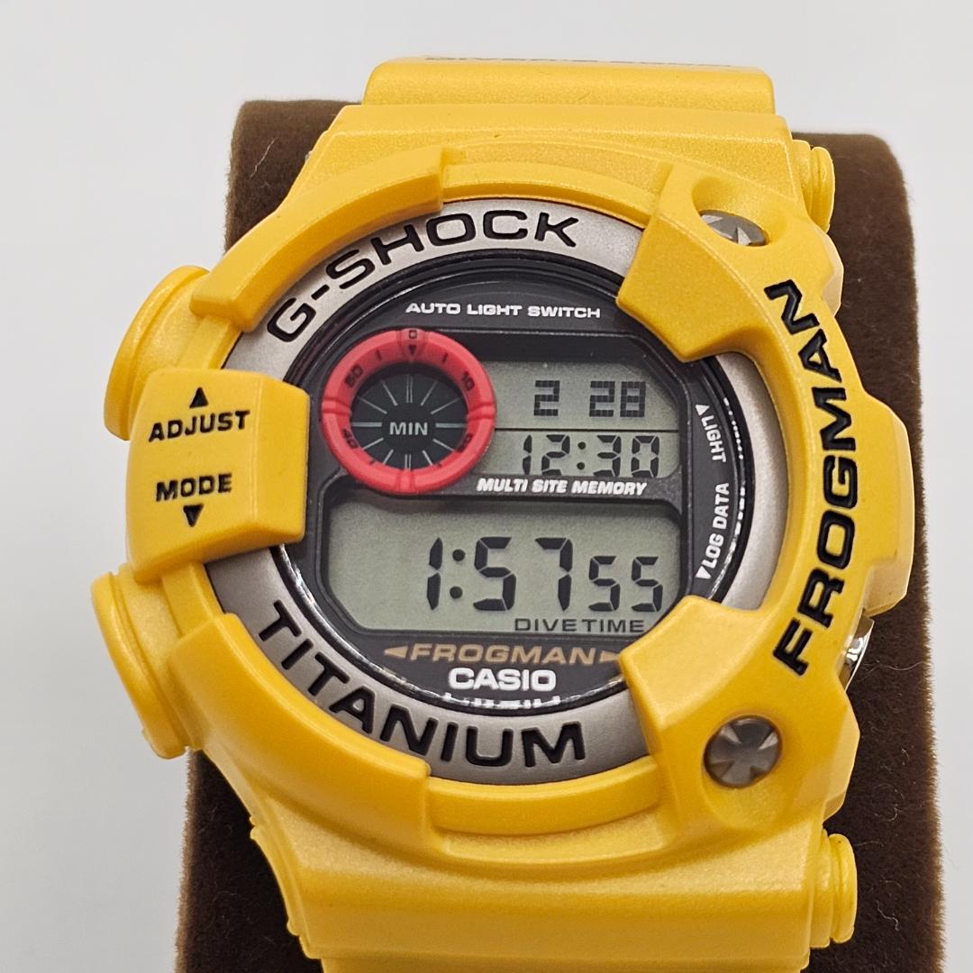 

[USED] Rare G-SHOCK FROGMAN DW-9900 Yellow Frogman